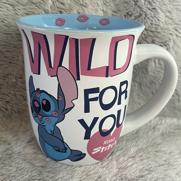 Disney Stitch Wild for You xoxo Stitch Ceramic Mug - Picture 1 of 6
